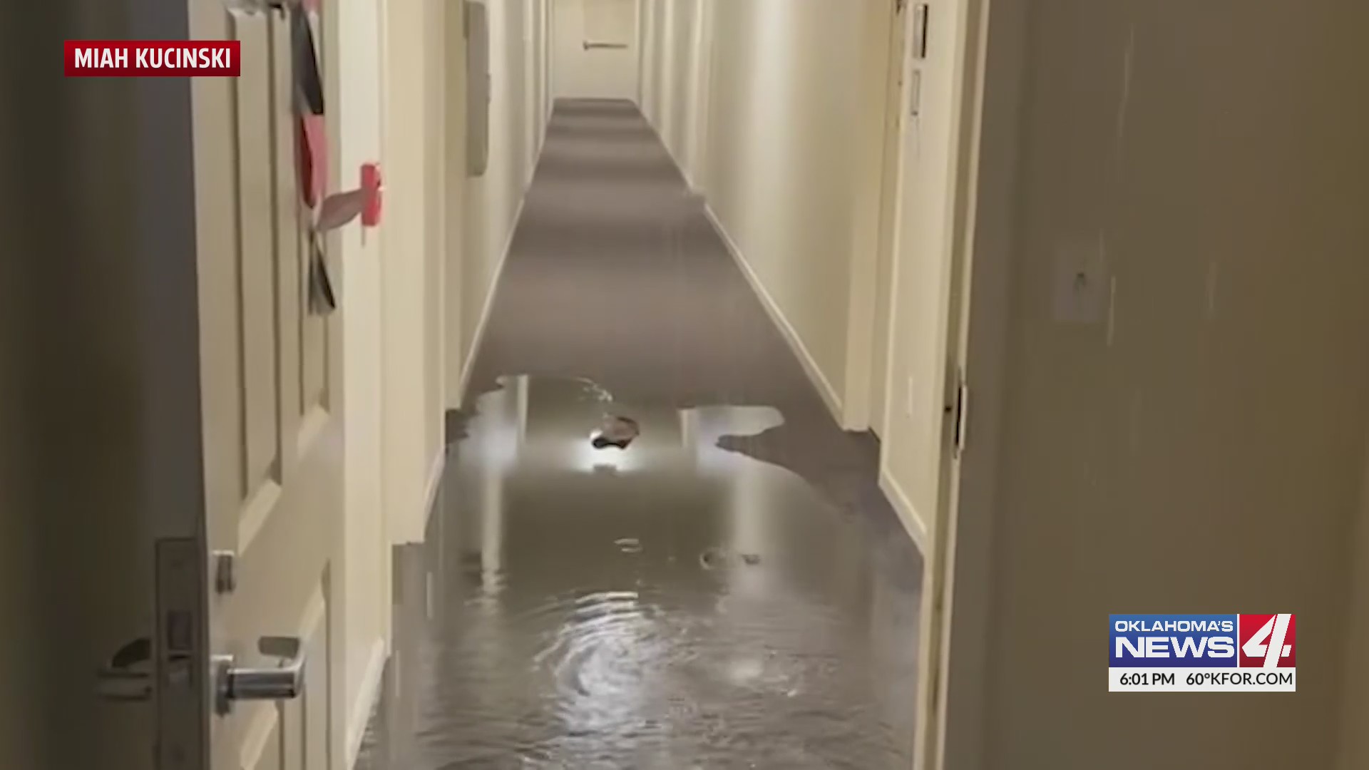 A ruptured pipe in a dorm on OSU's campus leads to multiple issues