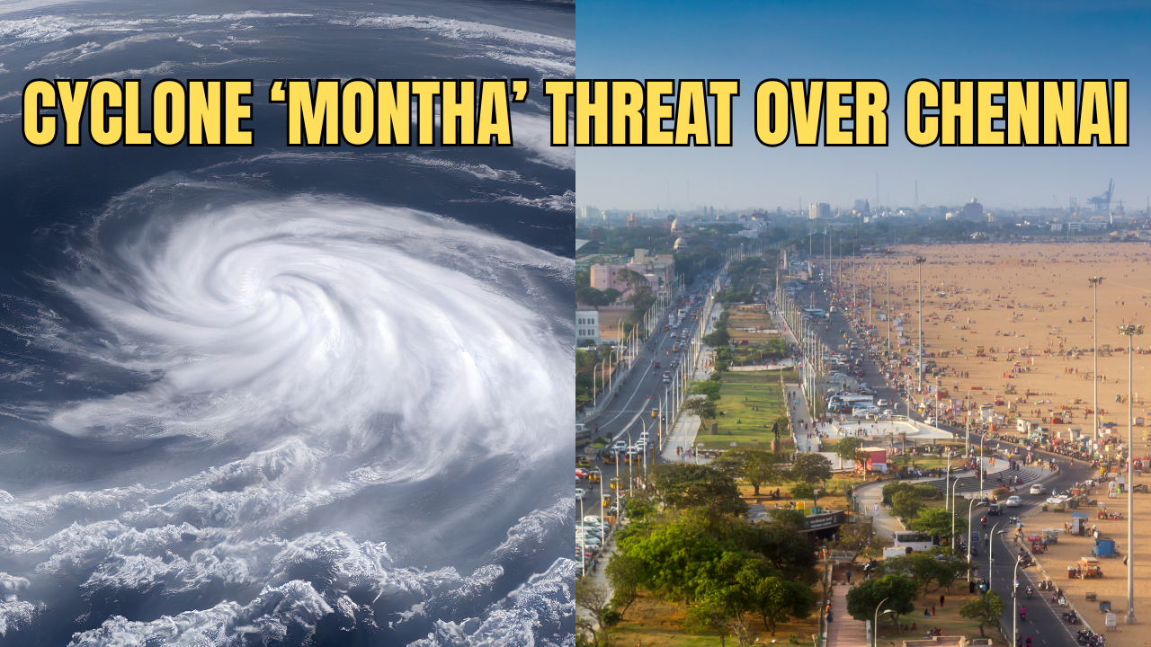 Cyclone ‘Montha’ Likely to Bring Heavy Rain to Chennai; IMD Issues ...