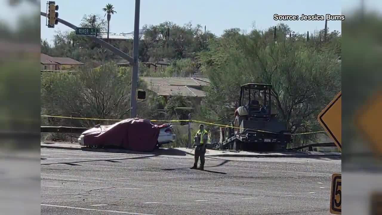 UPDATE: Fatal crash shuts down intersection of River, Craycroft