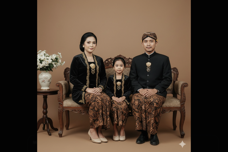 Prompt Gemini AI Studio Foto Keluarga Budaya Jawa