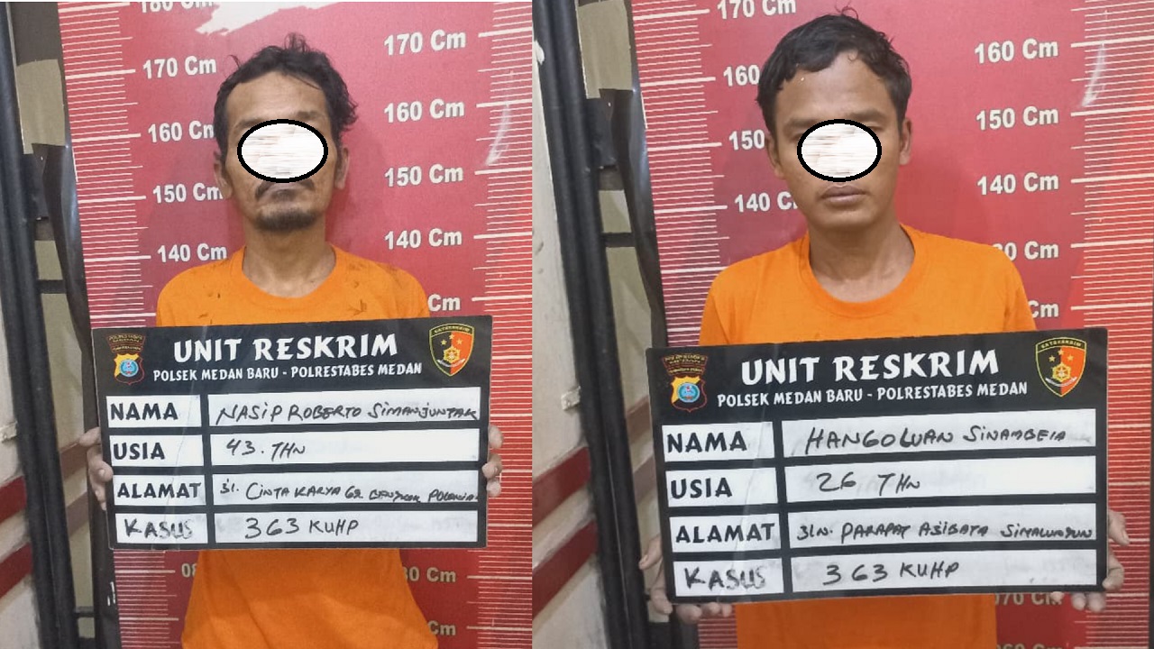 Polsek Medan Baru Tangkap Dua Pelaku Pemalsu