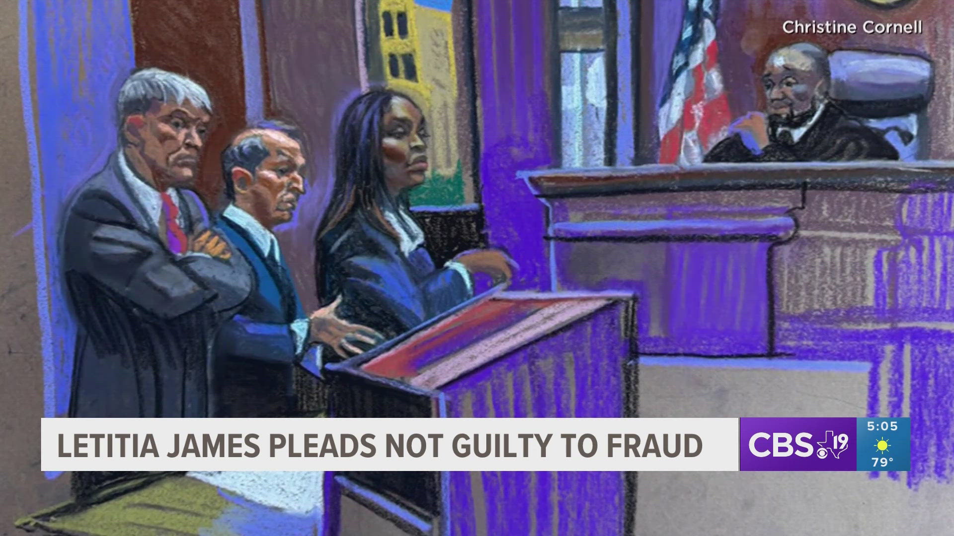 New York Attorney General Letitia James pleads not guilty to fraud