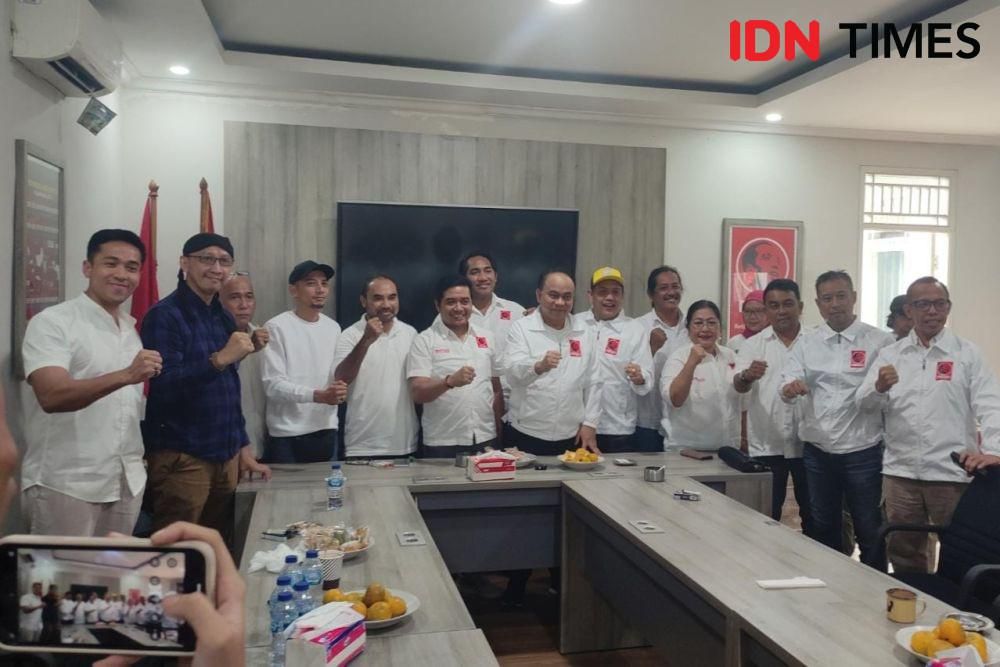 Jokowi dan Prabowo Hadiri Kongres Projo di Jakarta