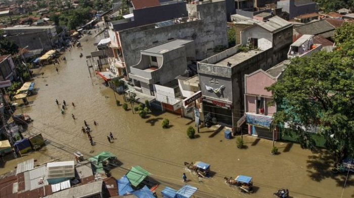 Sungai Citarum Meluap, 8 RW Tenggelam, Pernah Jadi Sungai Terkotor Dunia