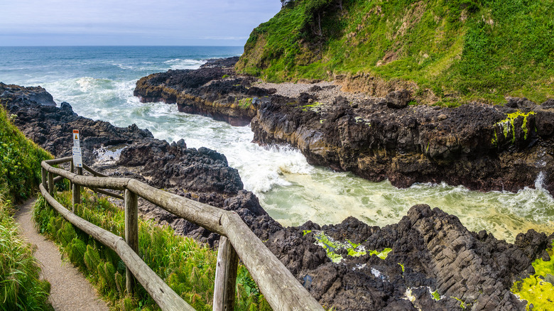 Tucked On Oregon's Coast Is A Rocky Inlet With A Dangerous And ...