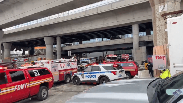 3 hospitalized after JFK Airport construction incident: officials