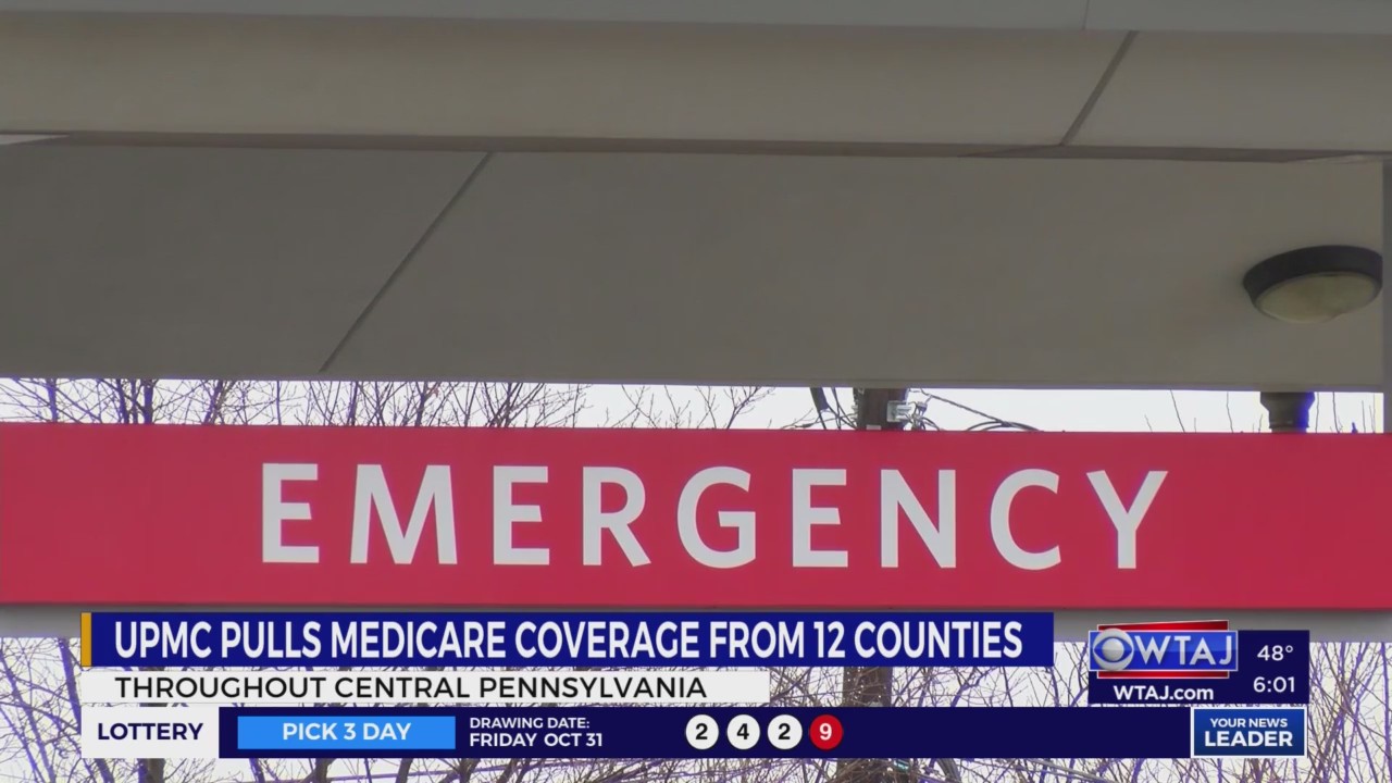 UPMC cuts Medicare coverage in 12 Central Pennsylvania counties