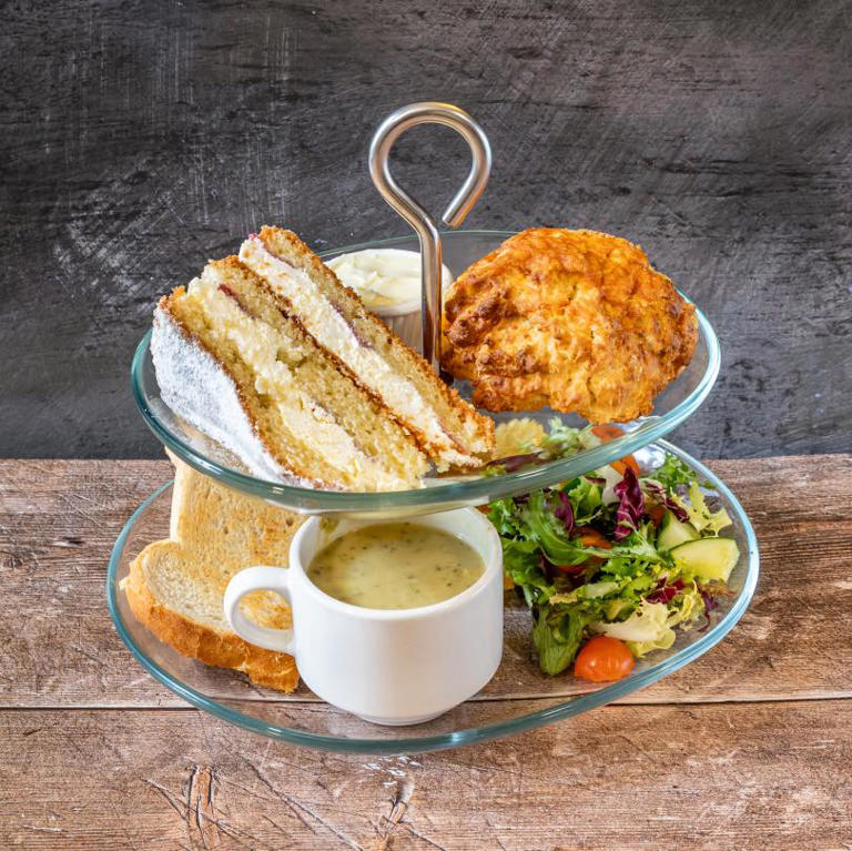 The cosy 17th century Derbyshire tea room serves afternoon tea for just ...