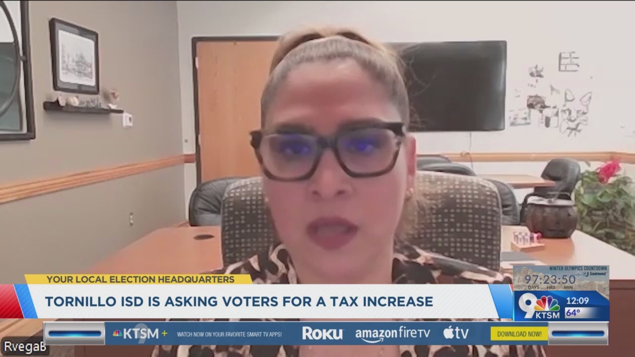 Tornillo ISD voters to decide on property tax rate in November