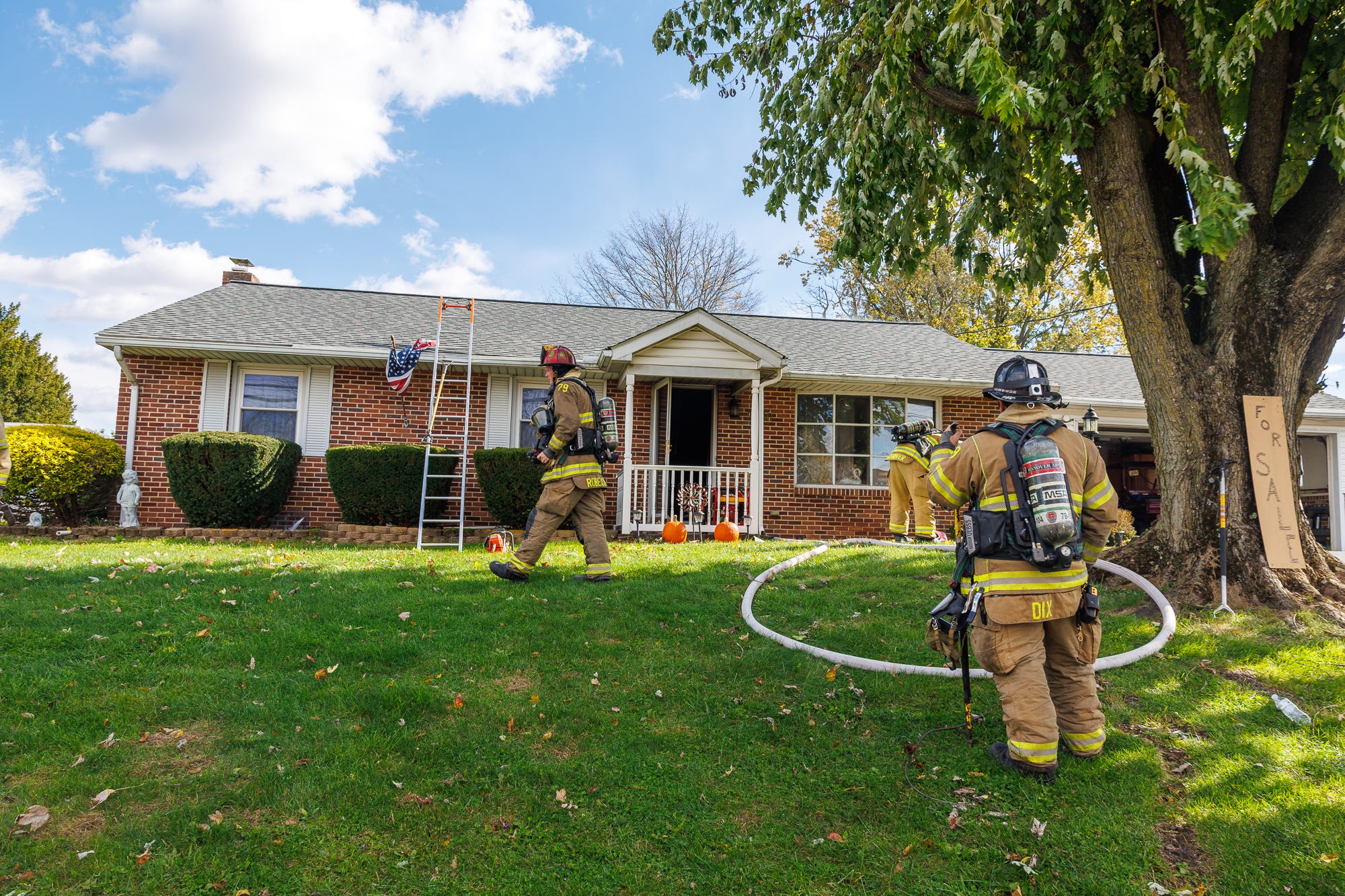 Firefighters rescue woman trapped in burning Penn Township home on ...