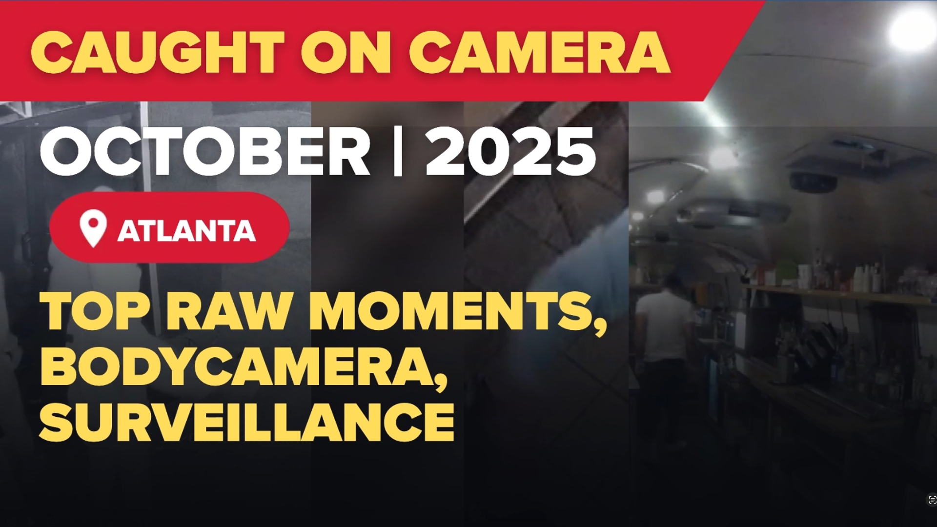 10 Atlanta Crimes Caught on Camera Shootings, Arsons & Police Bodycam