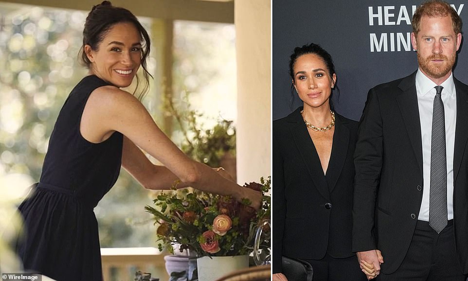 Meghan shares picture of herself before 'quickly deleting it'