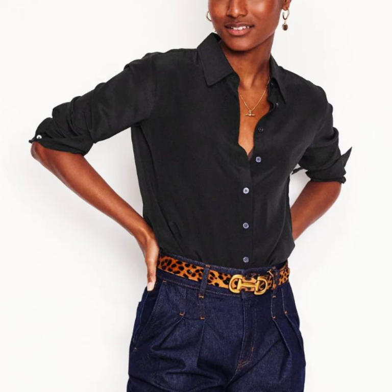 Thought navy and black together was a fashion faux pas? Sarah Jessica