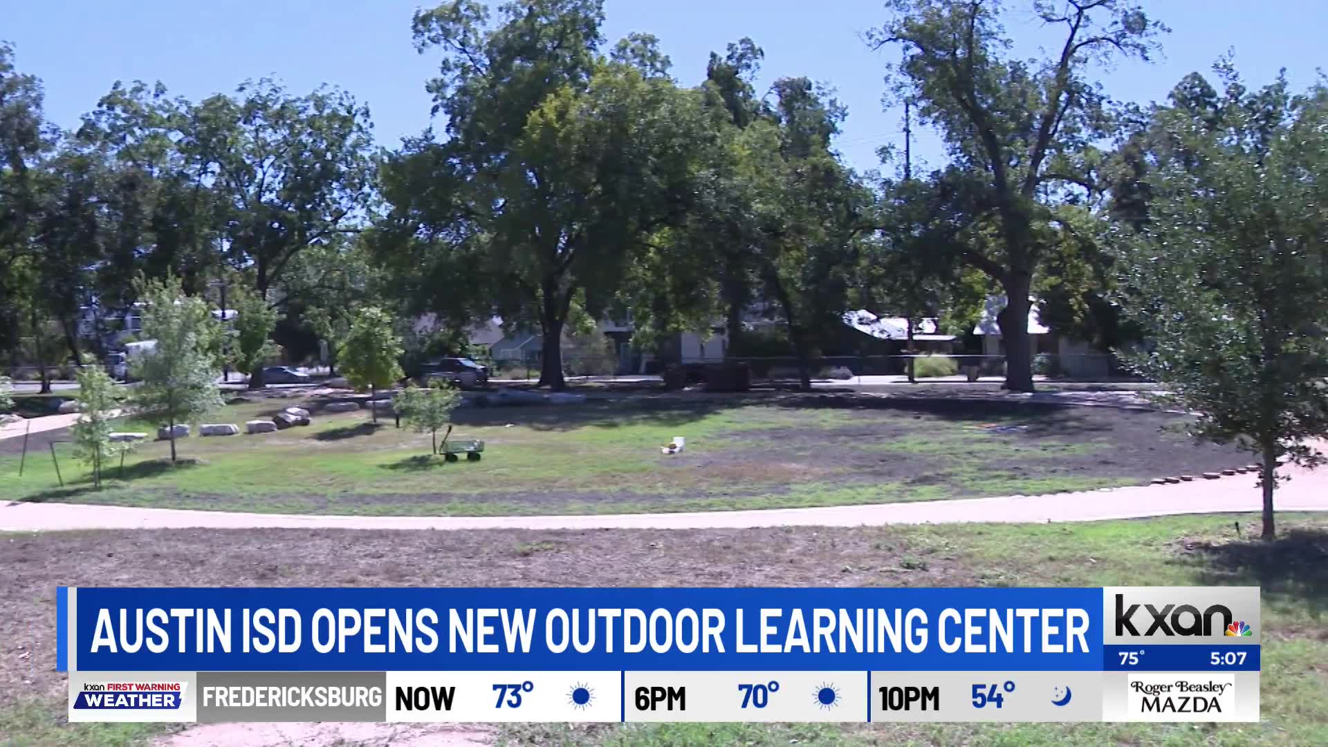 Austin ISD opens new Outdoor Learning Center