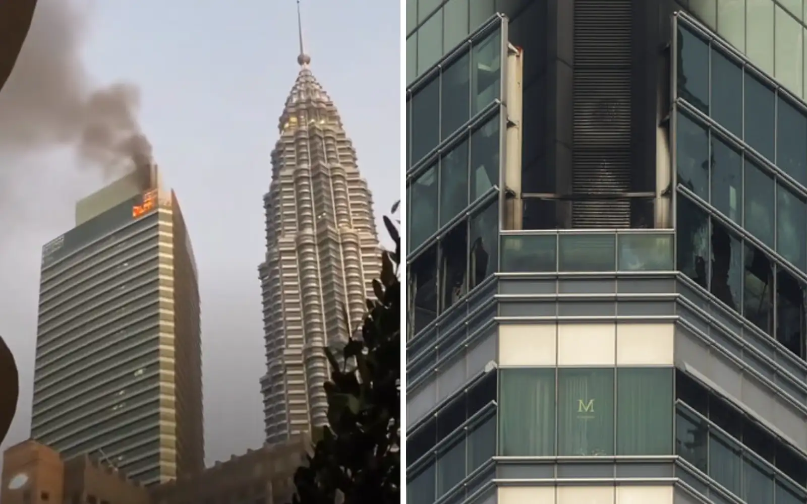 Fire breaks out at Petronas Tower 3 in KLCC