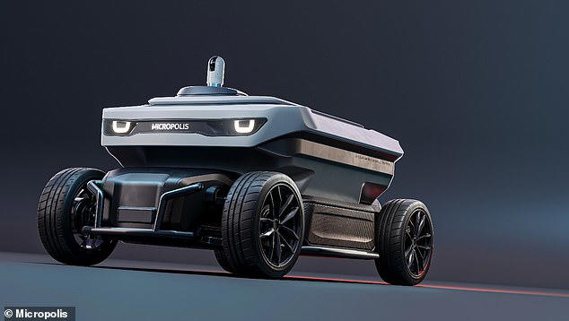 US company Micropolis announcing last week that it has completed the development of two robotic patrol units for the Dubai police