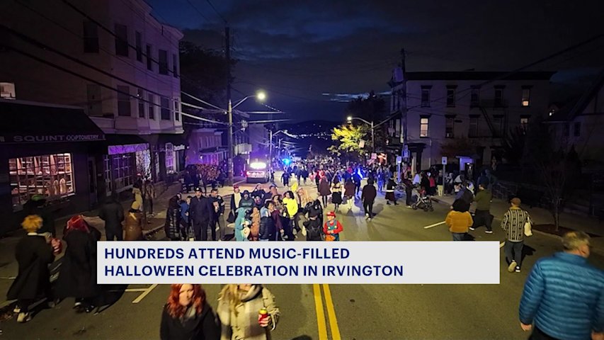 Village of Irvington transforms into a Halloween hotspot
