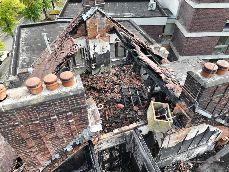 Sheffield developments: Photos show fire damage to heritage building in ...