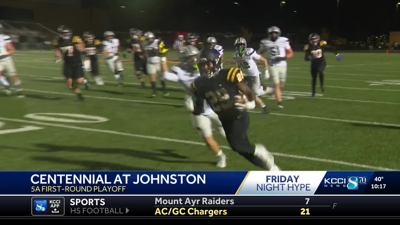 Iowa high school football playoff highlights: Johnston 34, Ankeny ...