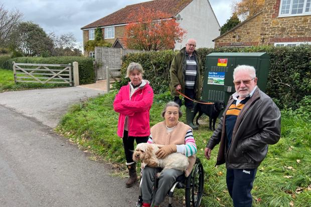 Villagers left 'angry and desperate' after week long internet problems