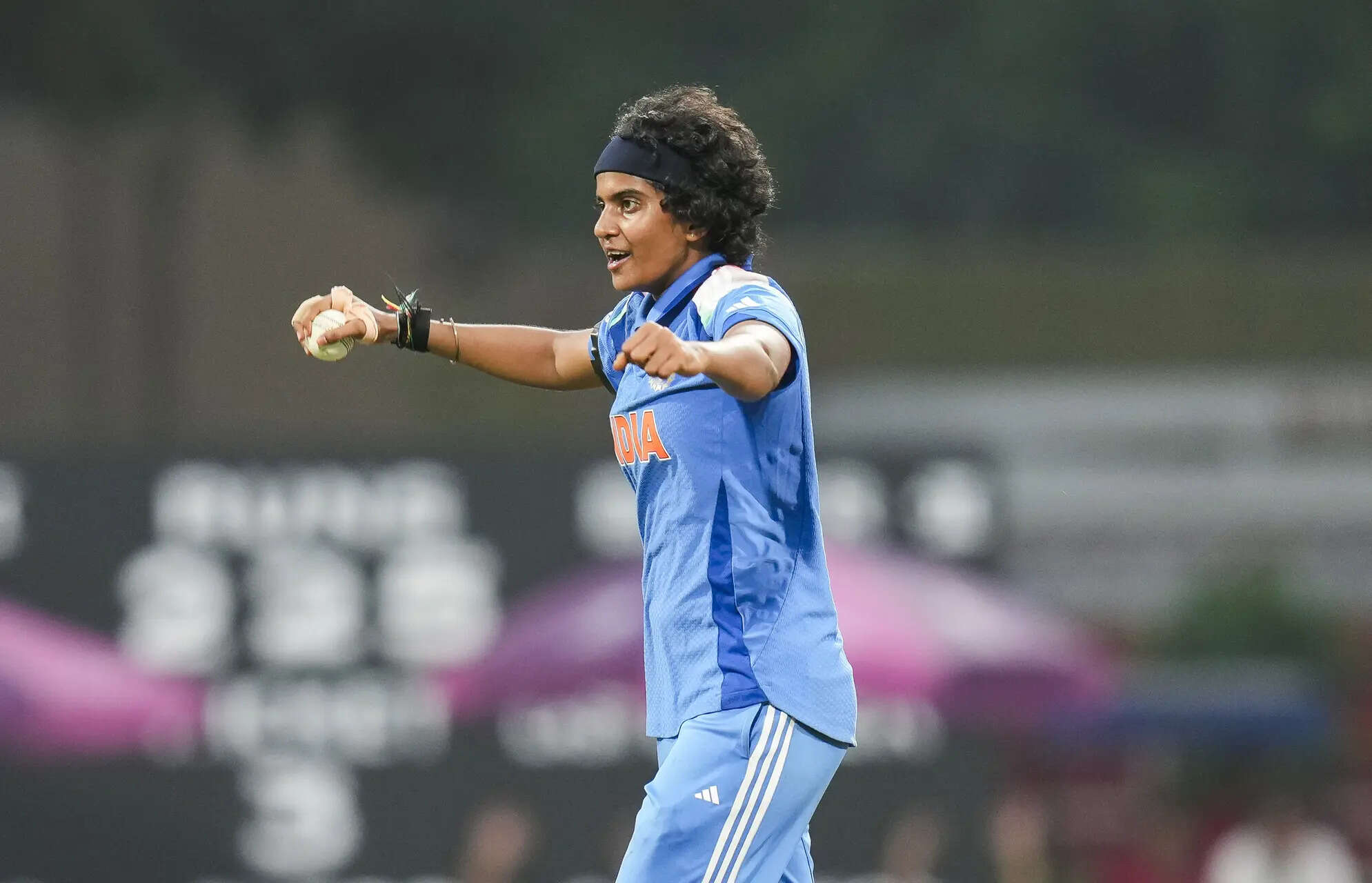 Women's World Cup: Shree Charani comes of age on biggest stage