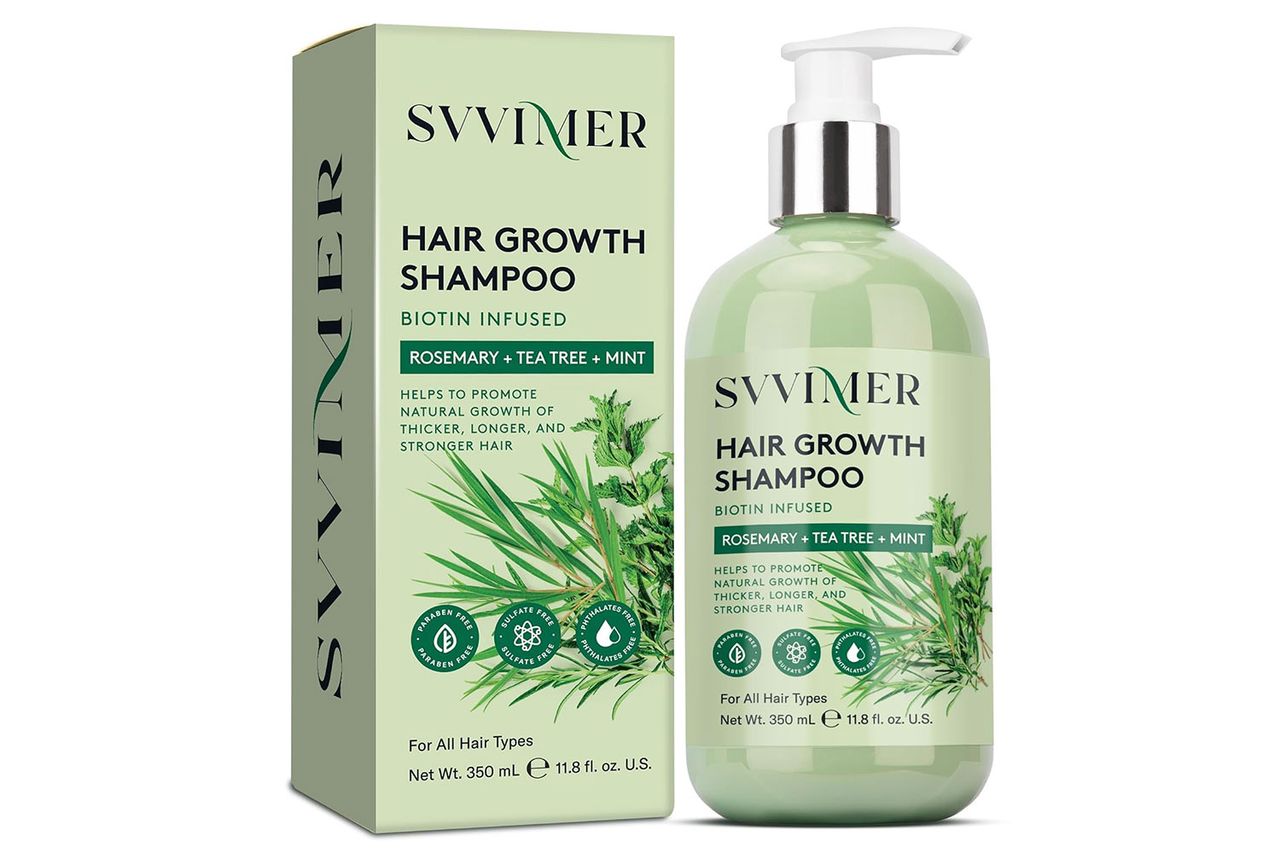 Amazon Svvimer Rosemary Hair Growth Shampoo Thickening and Regrowth Formula
