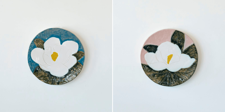 ムスタキビ⭐︎石本藤雄⭐︎花レリーフ⭐︎レア ムスタキビ⭐︎石本藤雄⭐︎花レリーフ⭐︎レア ムスタキビ⭐︎石本