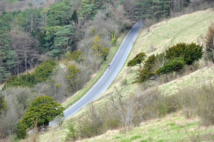 The super steep zig zag road in Surrey that is known across the world