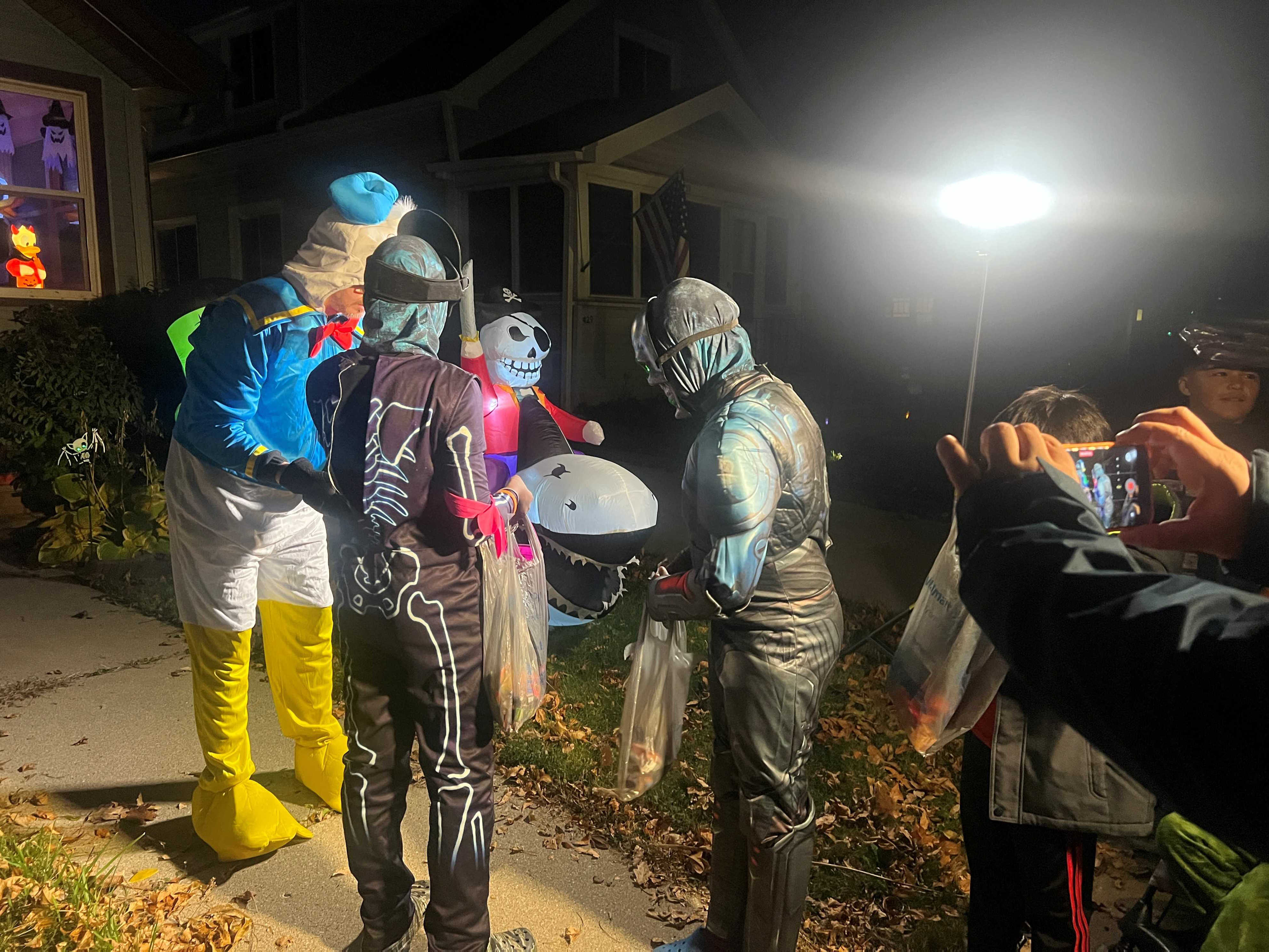 Milwaukee celebrates Halloween night trick or treating for the first