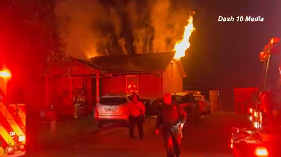 Home significantly damaged after fire in Clarksville