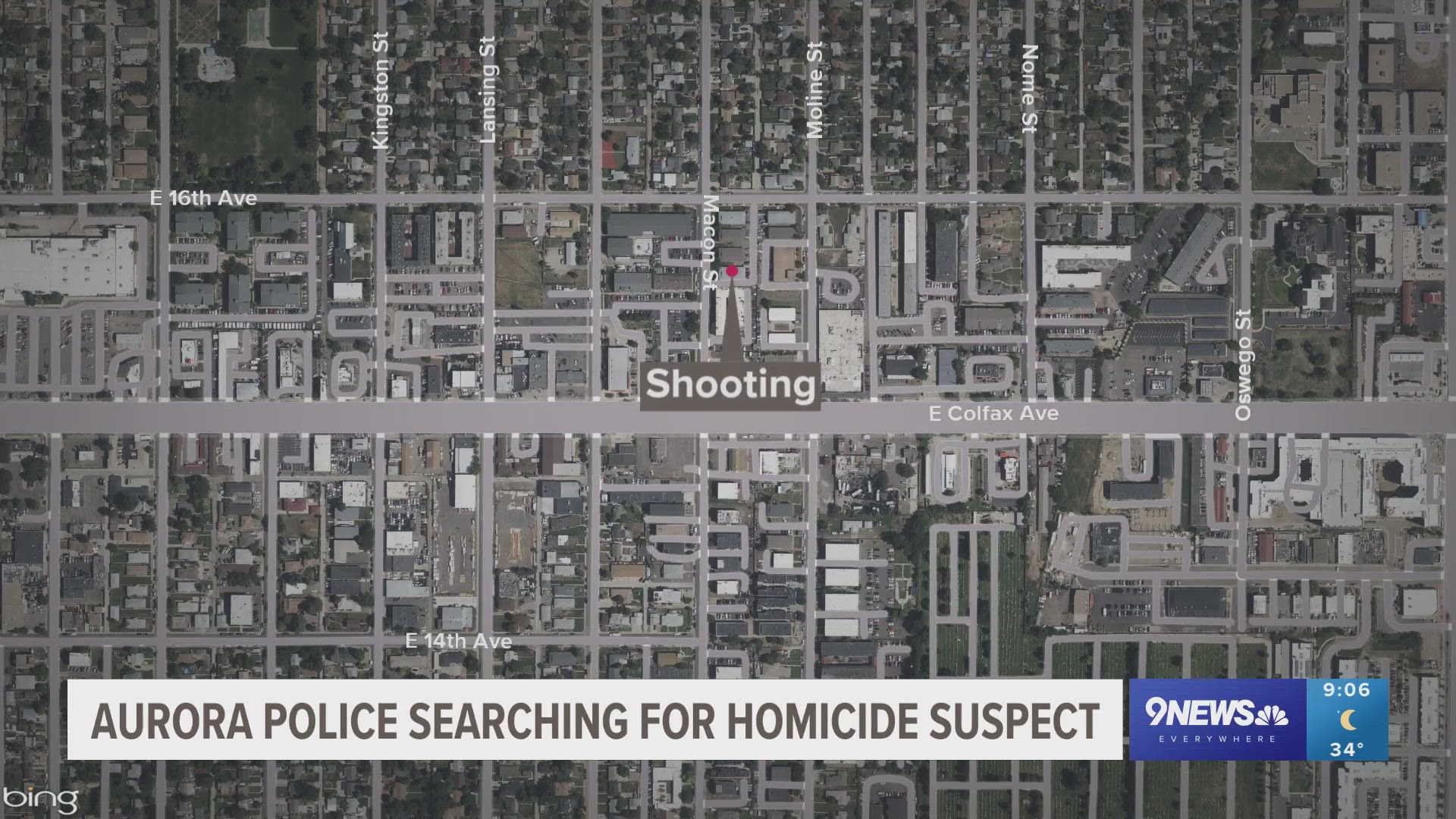 Aurora Police searching for homicide suspect
