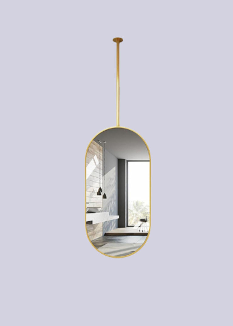 7 Space Saving Mirrors That'll Actually Make Getting Ready in Your Tiny ...