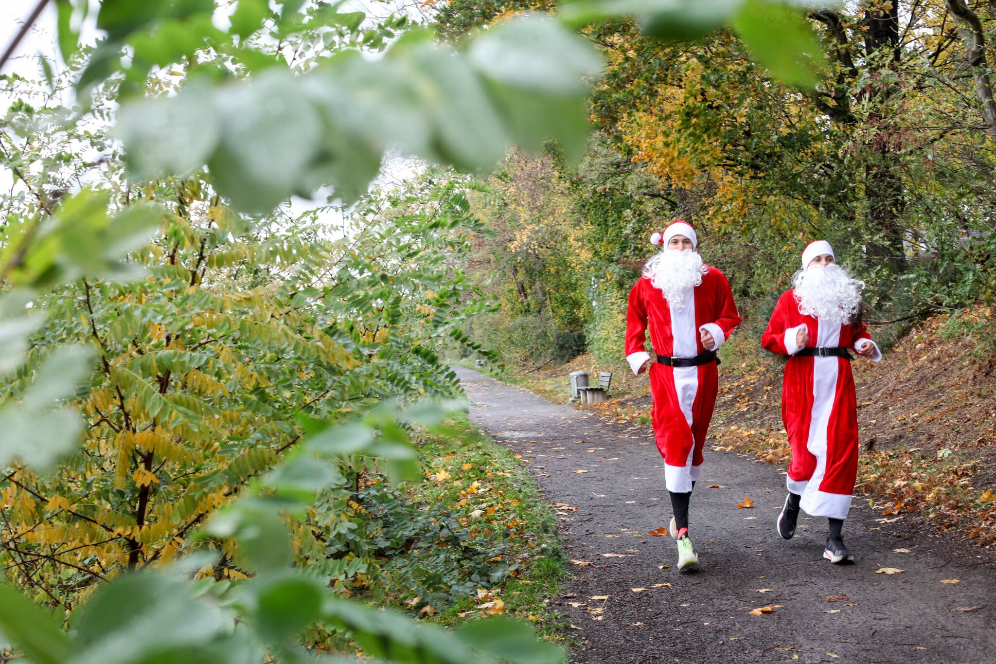 HAZ-Weihnachtshilfe: Nikoläuse laufen wieder für den guten Zweck