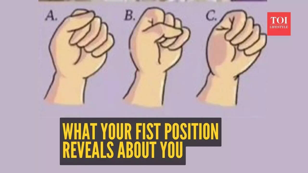 Personality test: How you make a fist reveals this about you, as per ...