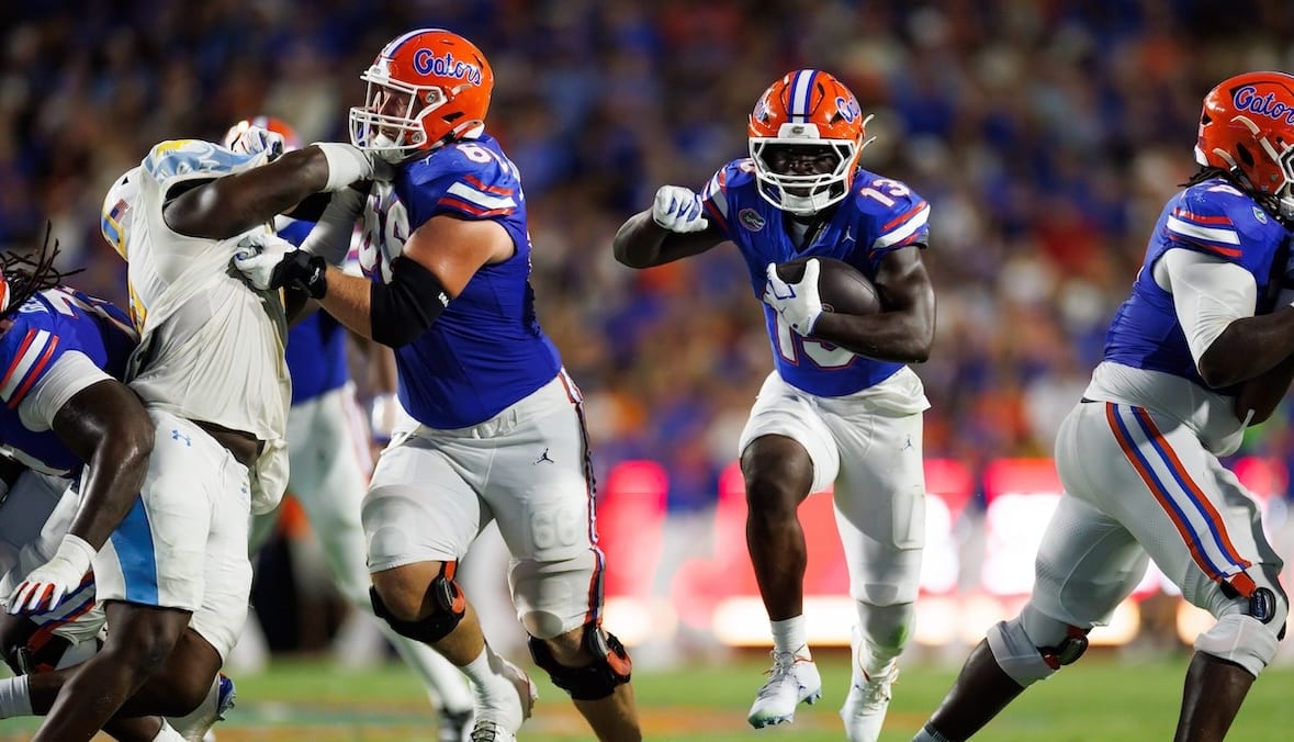 These are the Florida Gators’ captains for the Georgia game