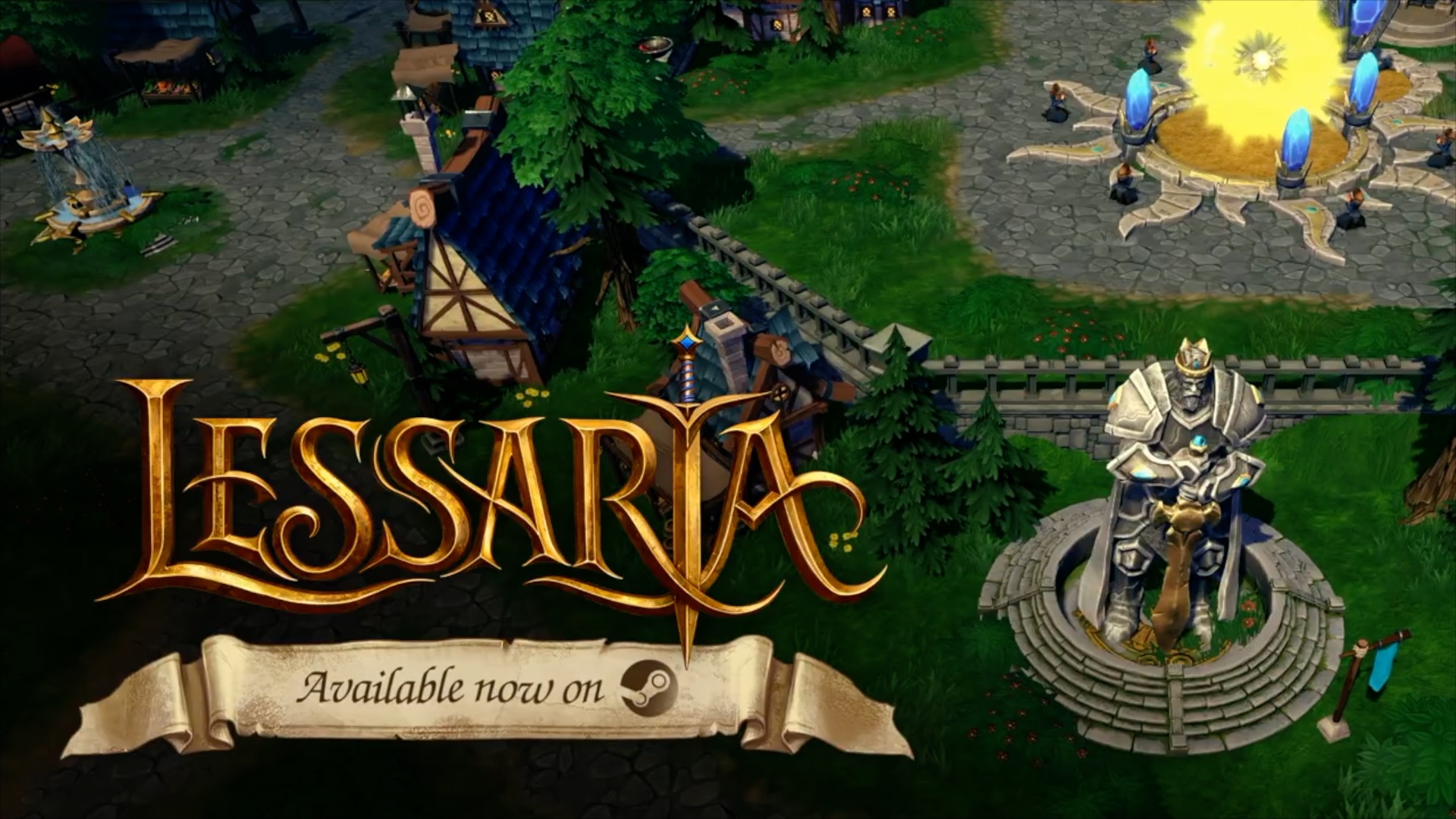 Lessaria Fantasy Kingdom Sim Official Gameplay Launch Trailer