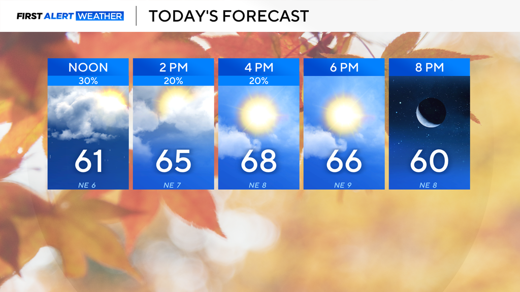 Fall-like temperatures kick off November in North Texas