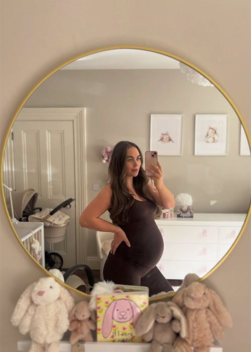 Former Miss Ireland Chelsea Farrell shares 'tiny miracle' baby's name