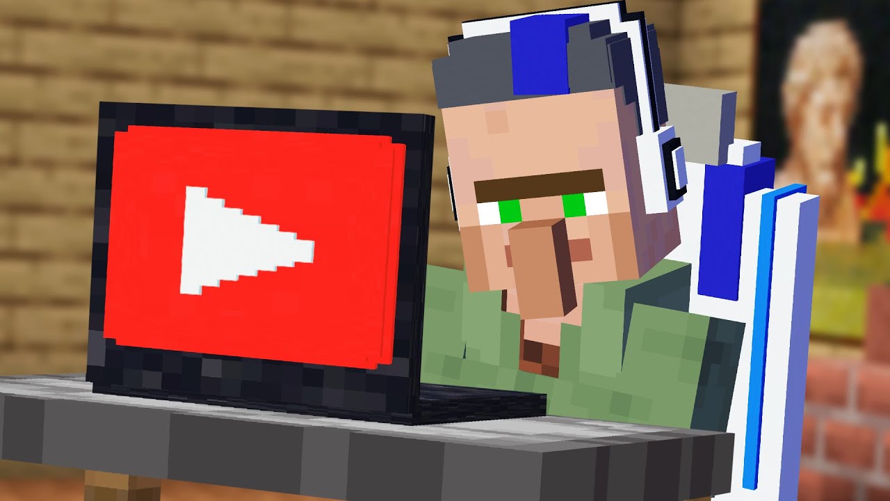 Minecraft mobs if they were pro YouTubers
