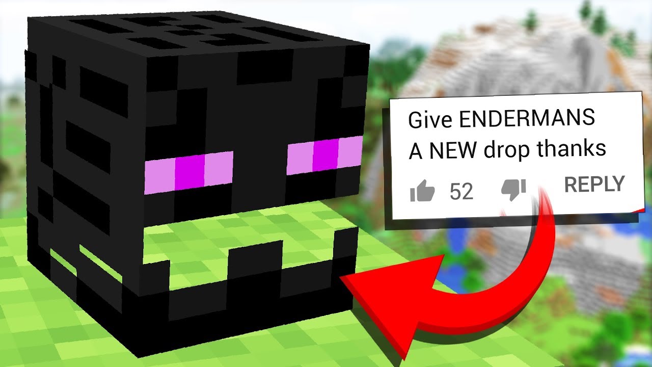 We made an update to Minecraft Enderman (Crafting recipe comments #11)