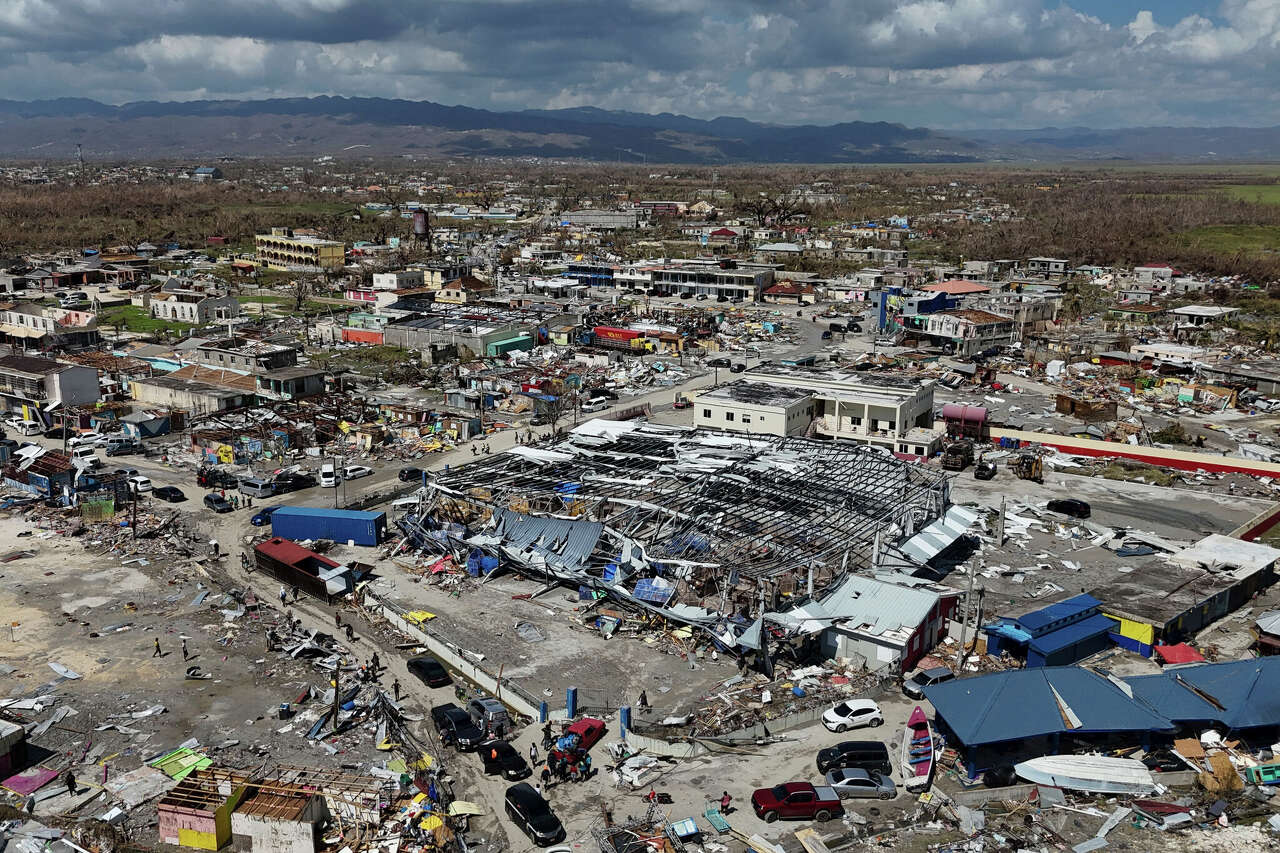 Record hurricane shows power of climate change expert says