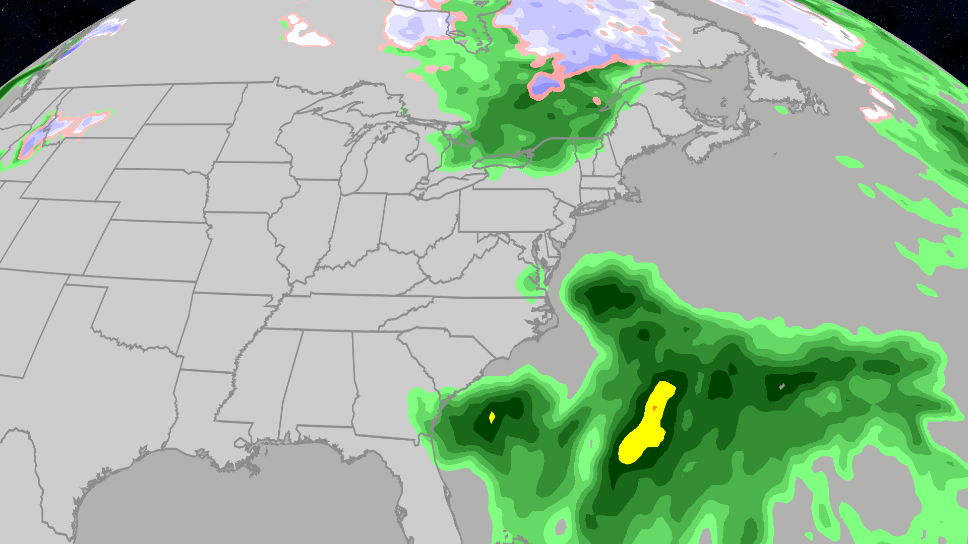 Rainy Start To The Work Week On Tap For East Coast