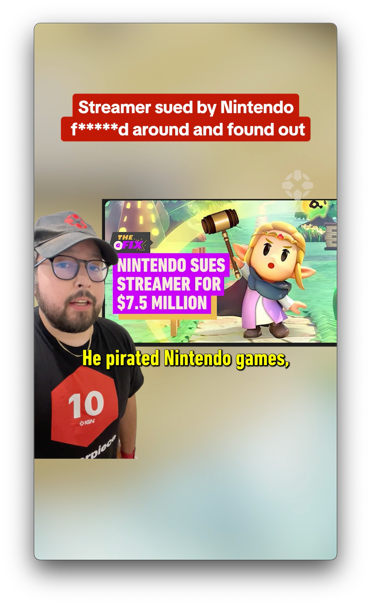 Nintendo Wins Lawsuit Against Streamer Who Taunted Nintendo