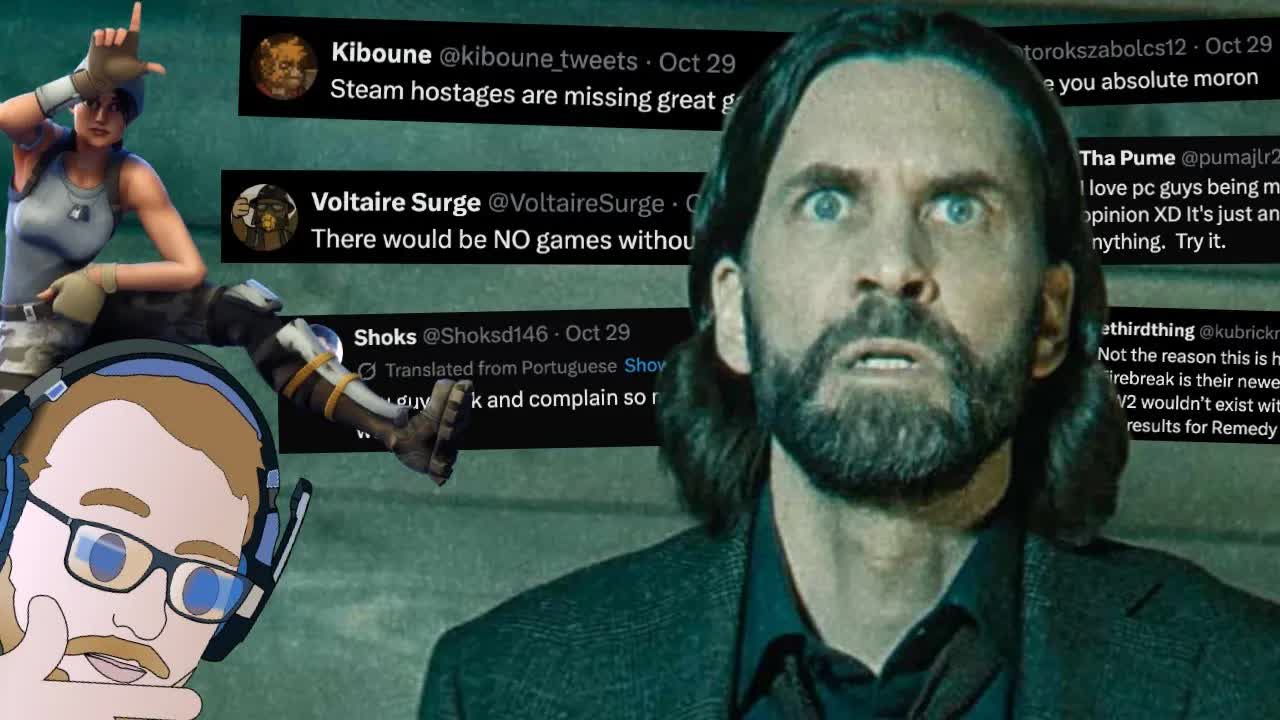 Epic Games fanboys defend Epic sabotaging Alan Wake 2 - Steam users are ...