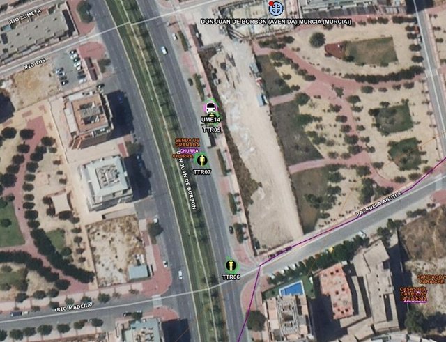Herida grave una mujer al ser atropellada en la avenida Juan de Borbón ...