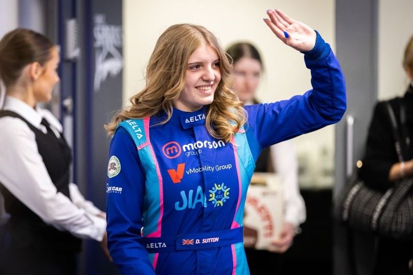 Life in the fast lane - a teenage racing sensation moves up another gear