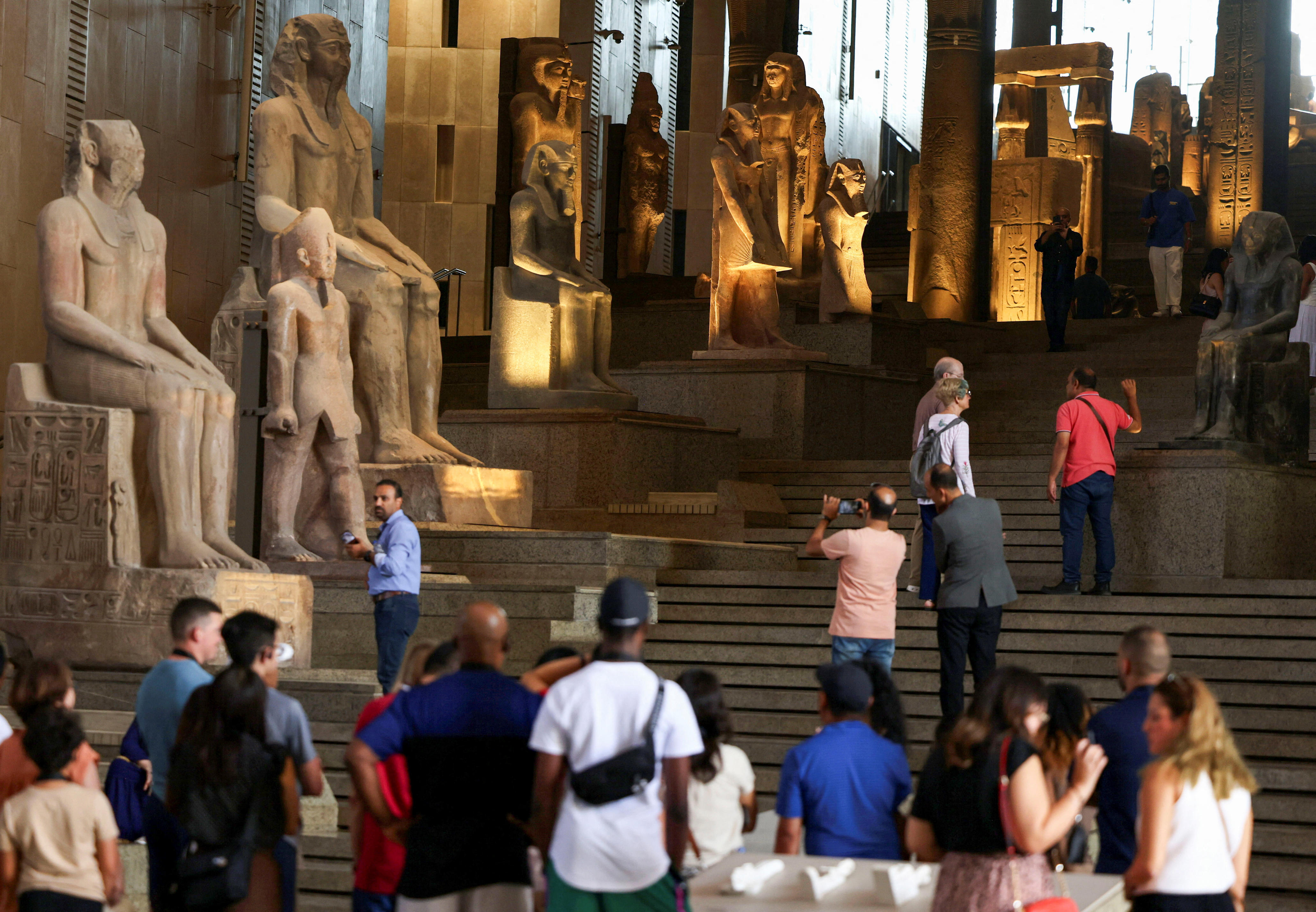 Egypt opens colossal new antiquities museum after two-decade wait