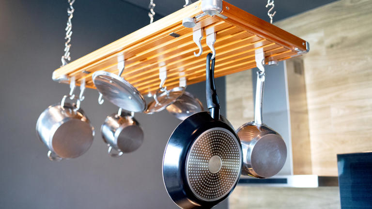 Vintage Pot Racks Are Coming Back – Here's How To Style This Type Of ...
