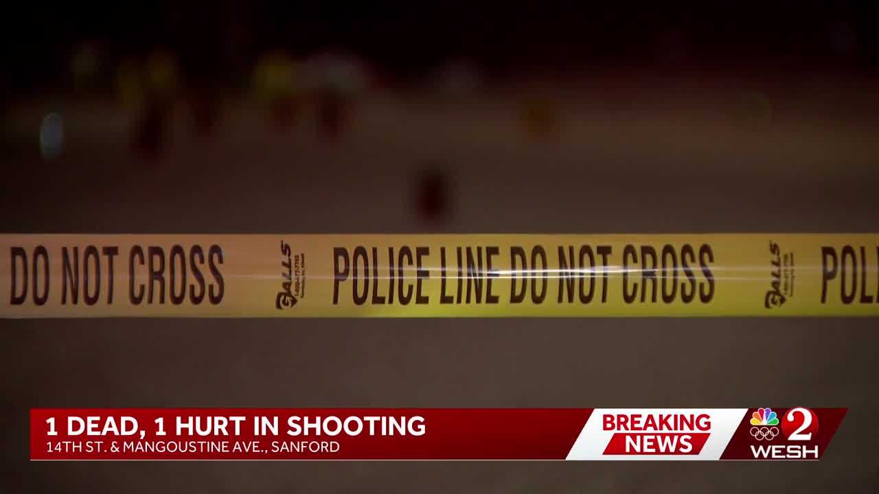 One dead, one injured after shooting in Sanford, police say