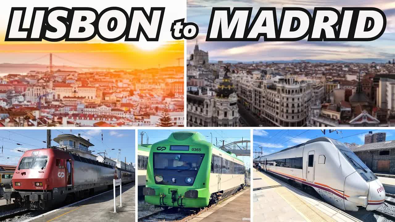 Lisbon to Madrid by Train: This Journey is RIDICULOUS!